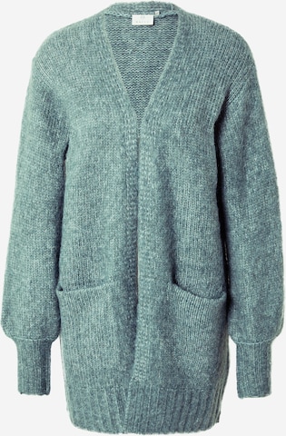 Kaffe Knit Cardigan 'Alioma' in Green: front