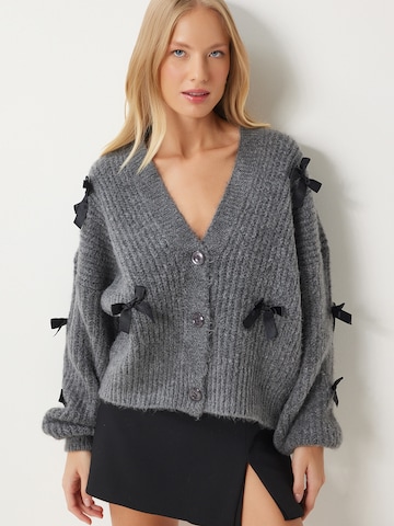 Cardigan Happiness İstanbul en gris : devant