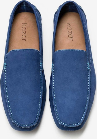 Mocassin Kazar en bleu