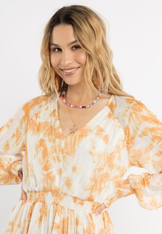 Robe IZIA en orange