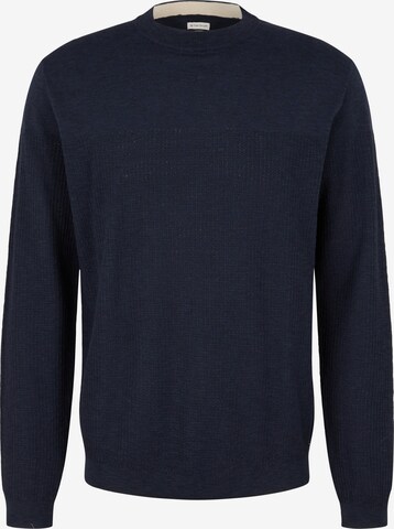 TOM TAILOR Sweater in Blue: front