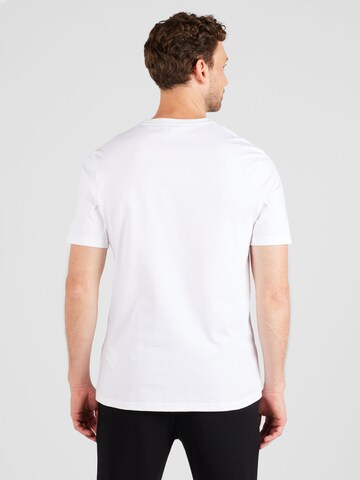 T-Shirt 'Tonal Eagle' Lyle & Scott en blanc