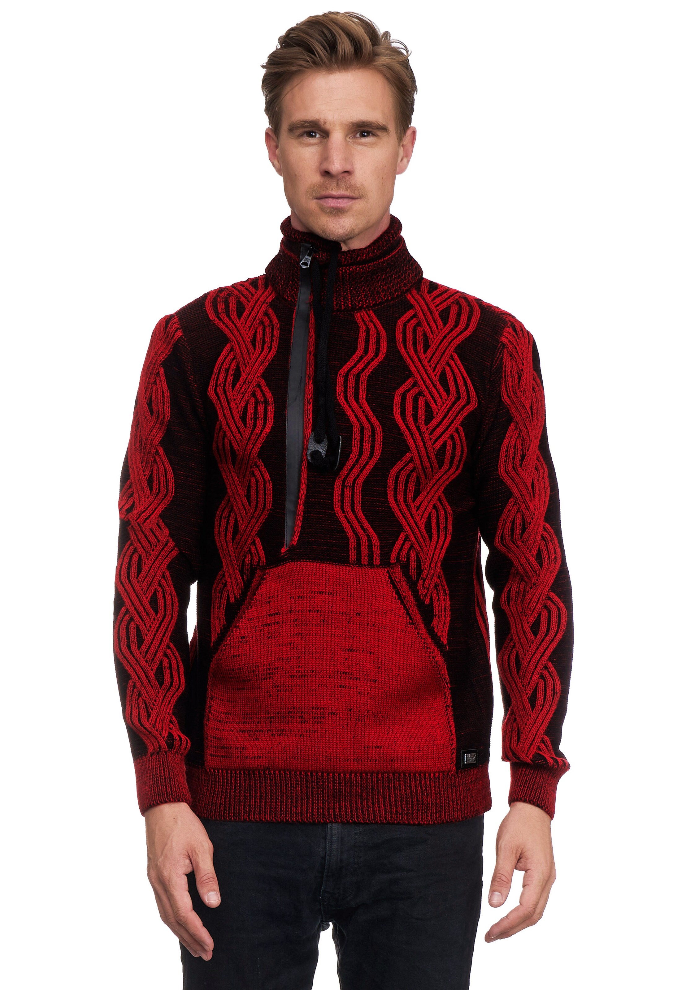 Rusty Neal Sweater in Red: front