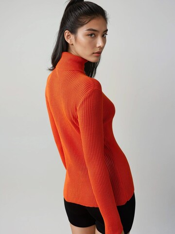 My fashion Sweater 'Pullover' in Orange