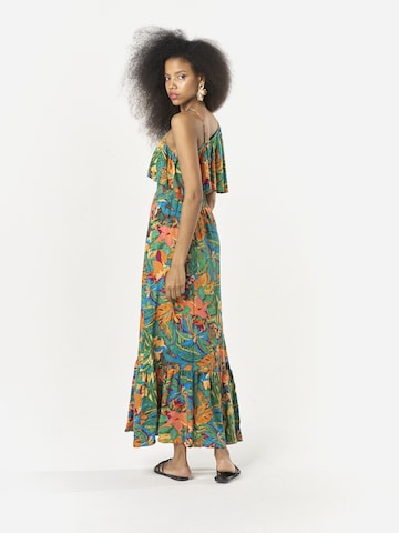 KOROSHI Καλοκαιρινό φόρεμα σε πράσινο