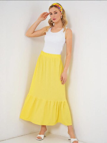 Bigdart Skirt in Yellow