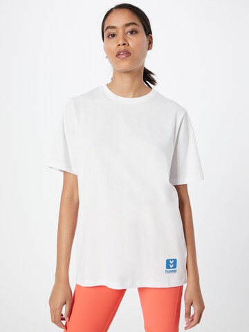 Hummel Performance Shirt 'LEON' in White: front