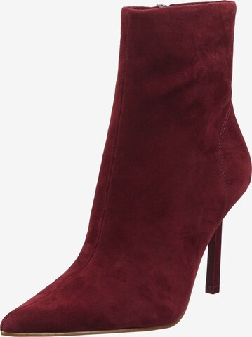 STEVE MADDEN Ankle Boots in Red: front