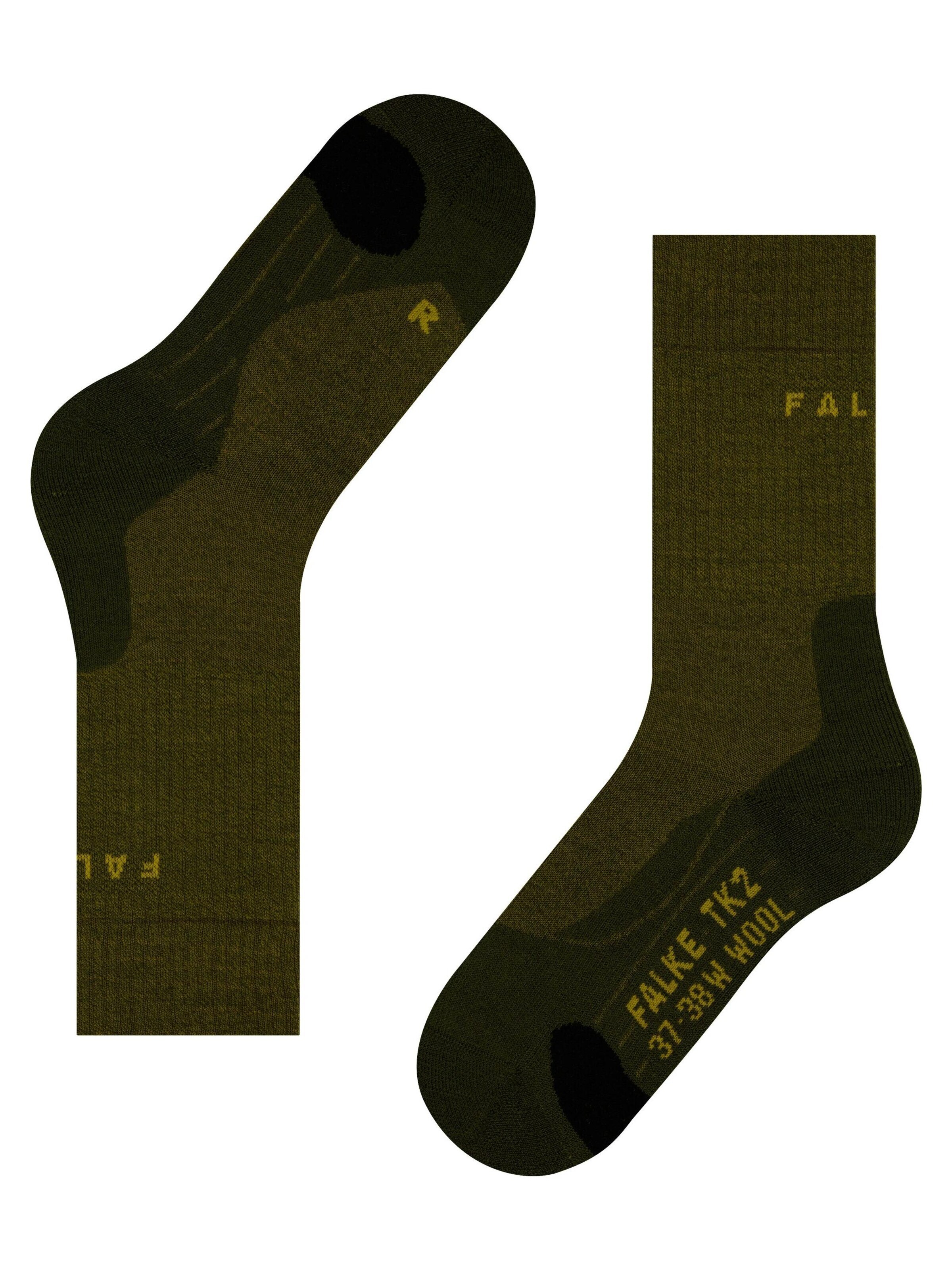 FALKE Sportsocken 'TK2 Explore Wool'‌‌‌‌‌‌‌ in Grün