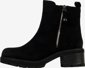 The Divine Factory Booties in Black: front