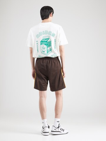 ruda ADIDAS ORIGINALS Standartinis Kelnės 'Adicolor Firebird'