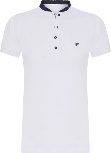 DENIM CULTURE Shirt 'Lexi' in nachtblau / weiß, Produktansicht