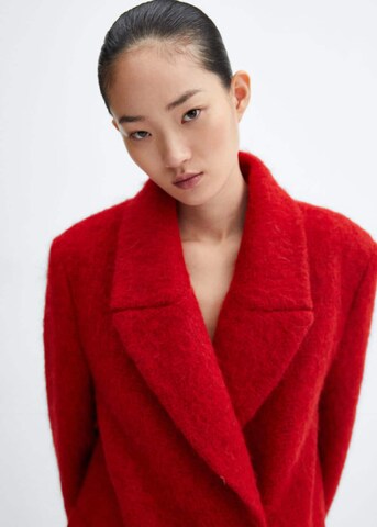 MANGO Zimný kabát 'Carmin' - Červená