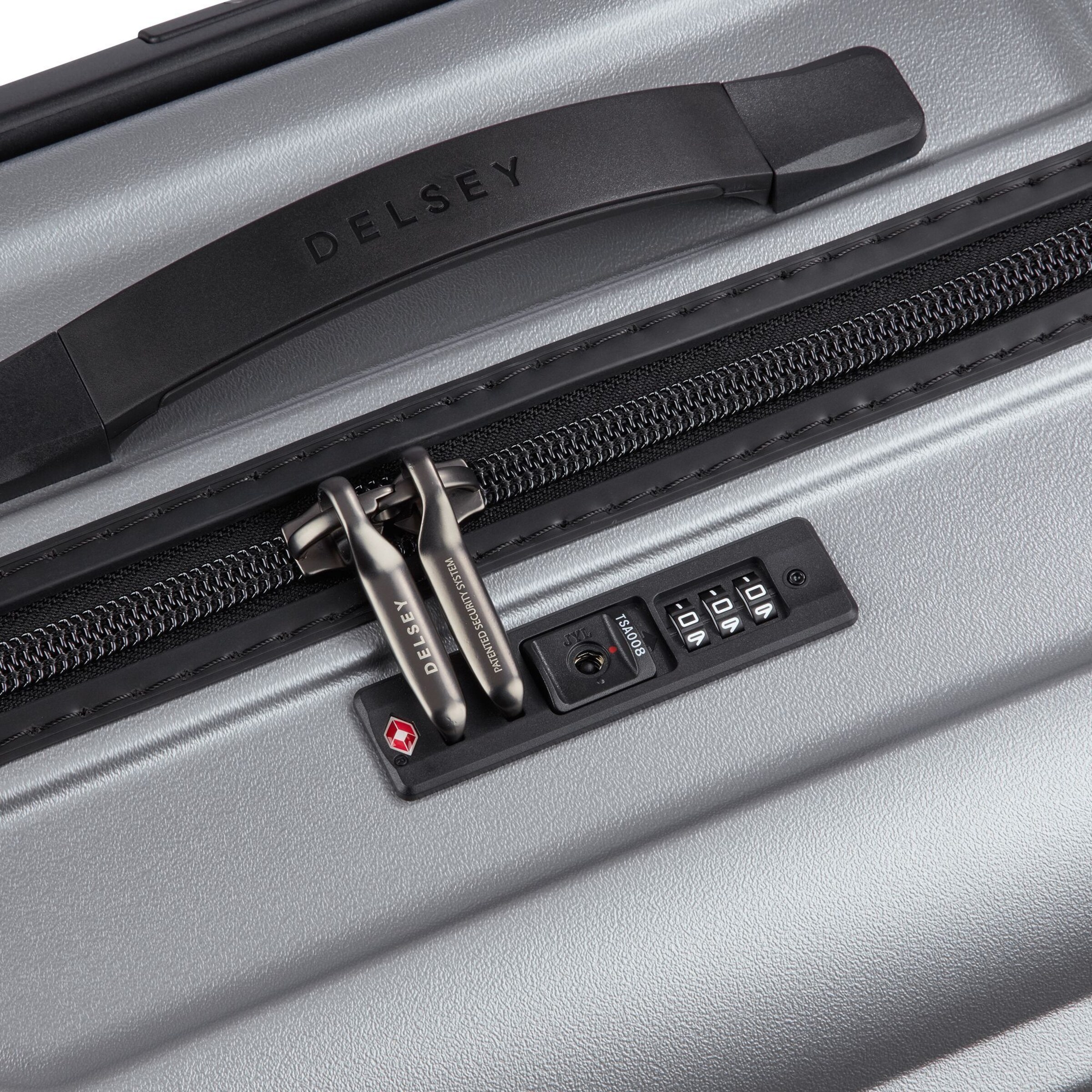 Valisette 'Turenne 2.0' Delsey Paris en argent