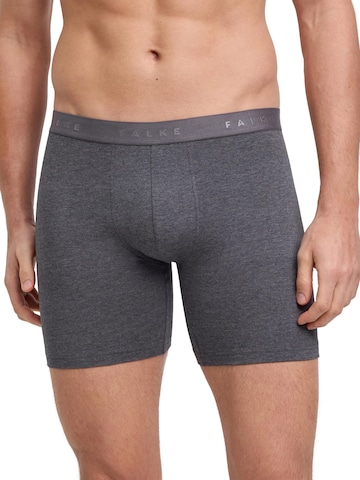 FALKE Boxer shorts '2-Pack Long Leg' in Grey