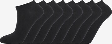 ENDURANCE - Calcetines deportivos 'Mallorca' en negro: frente