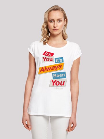 F4NT4STIC T-Shirt 'Sex Education It Always Been You Netflix TV Series' in Weiß: predná strana