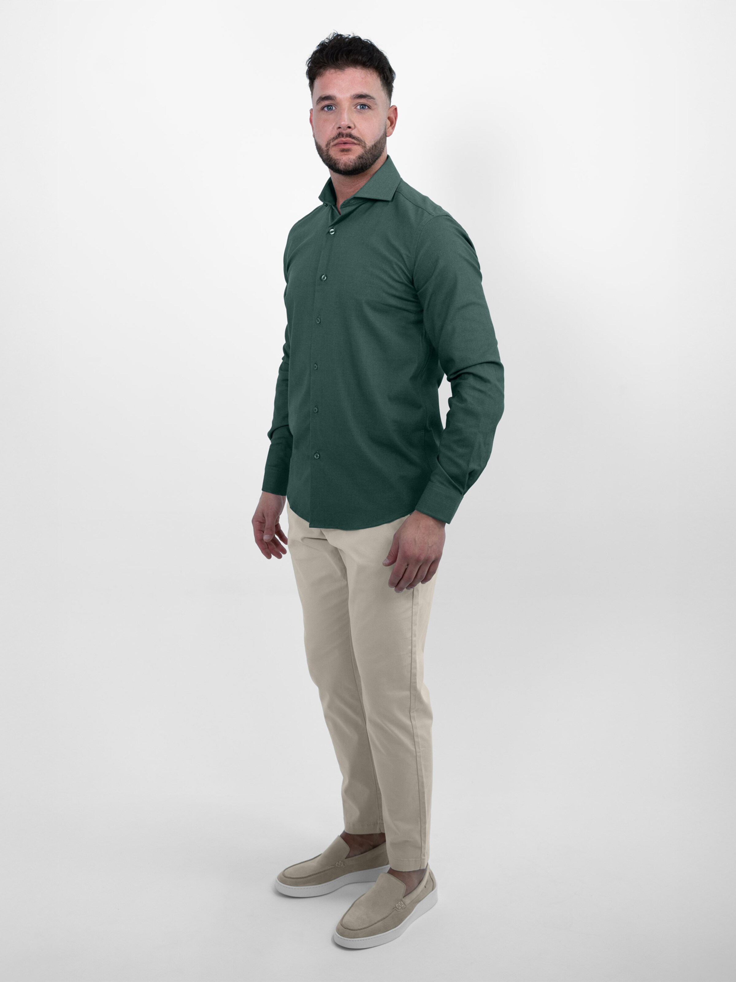 Vercate Regular Fit Businesshemd 'No. 29'‌‌‌‌‌‌‌‌ in Grün
