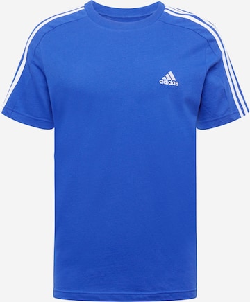 ADIDAS SPORTSWEAR Λειτουργικό μπλουζάκι 'Essentials' σε μπλε: μπροστά