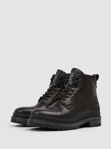 Pepe Jeans - Botas com atacadores 'MARTIN' em preto