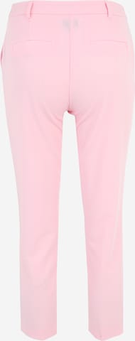 Dorothy Perkins Petite Štandardný strih Chino nohavice - ružová