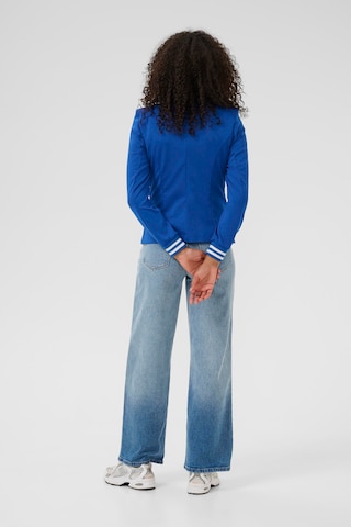 Blazer 'Kinnie' Kaffe en bleu