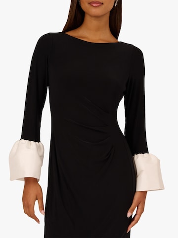 Adrianna Papell Cocktail dress 'Short Dress with Cuff Detail' in Black