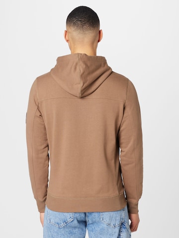 Coupe regular Sweat-shirt Calvin Klein Jeans en marron