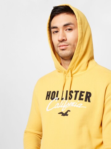 Sweat-shirt HOLLISTER en jaune