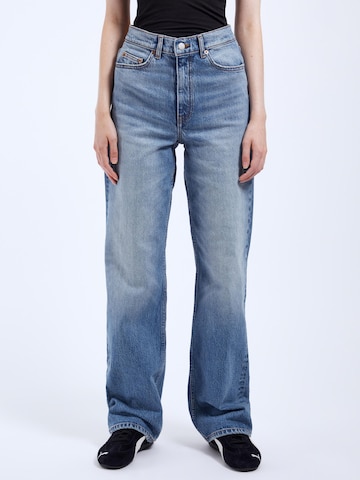 Dr. Denim Regular Jeans 'Echo High Straight' in Blauw