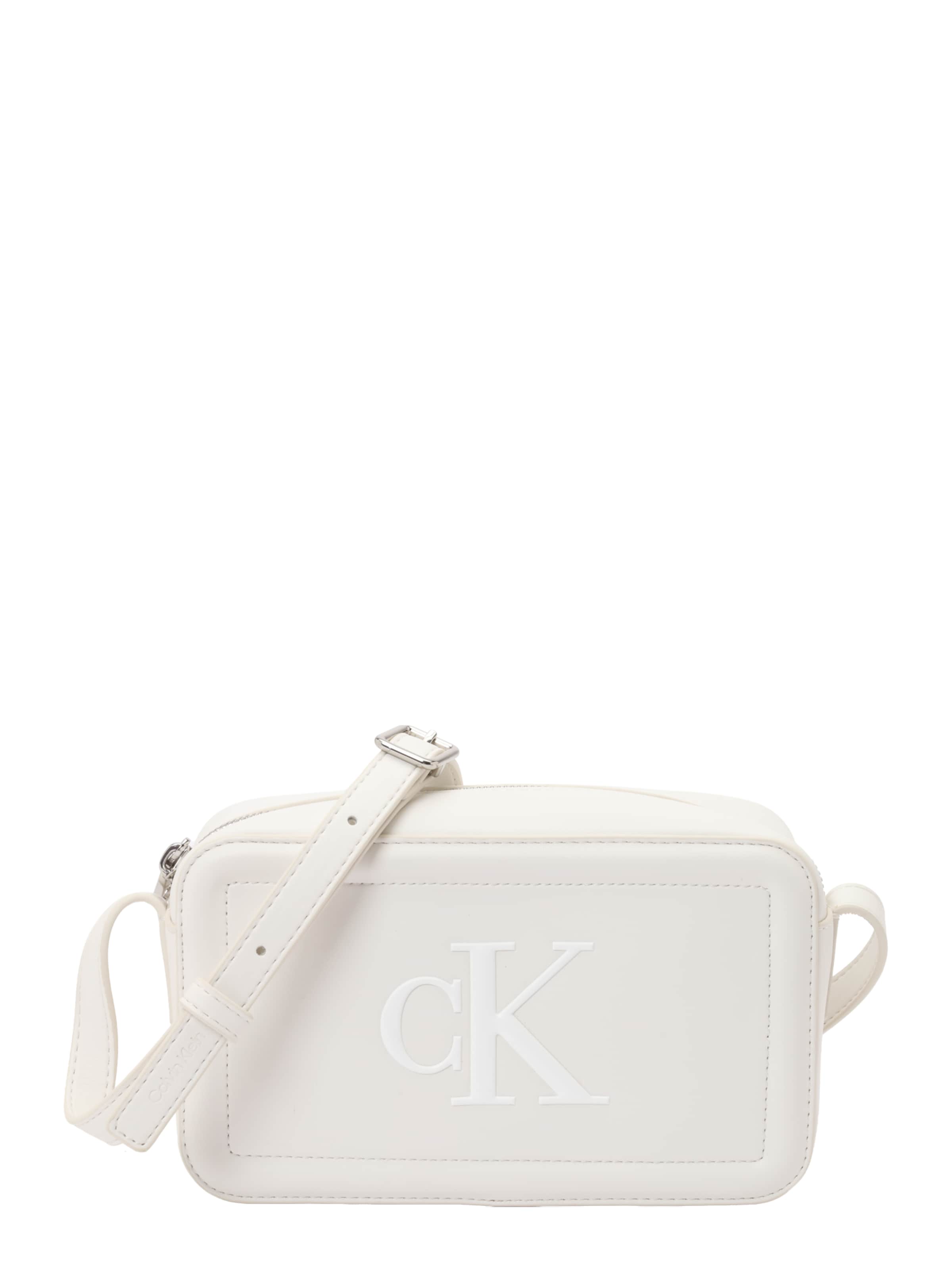Calvin Klein Crossbody bag in White: front