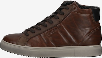 IGI&CO High-Top Sneakers in Brown