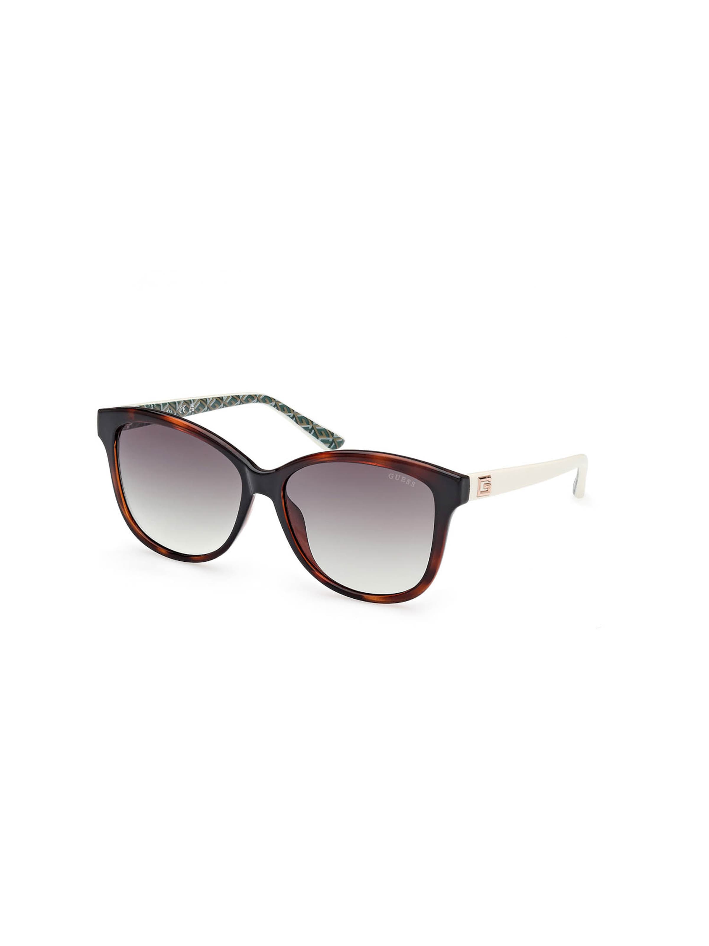 GUESS Sunglasses in Brown: front