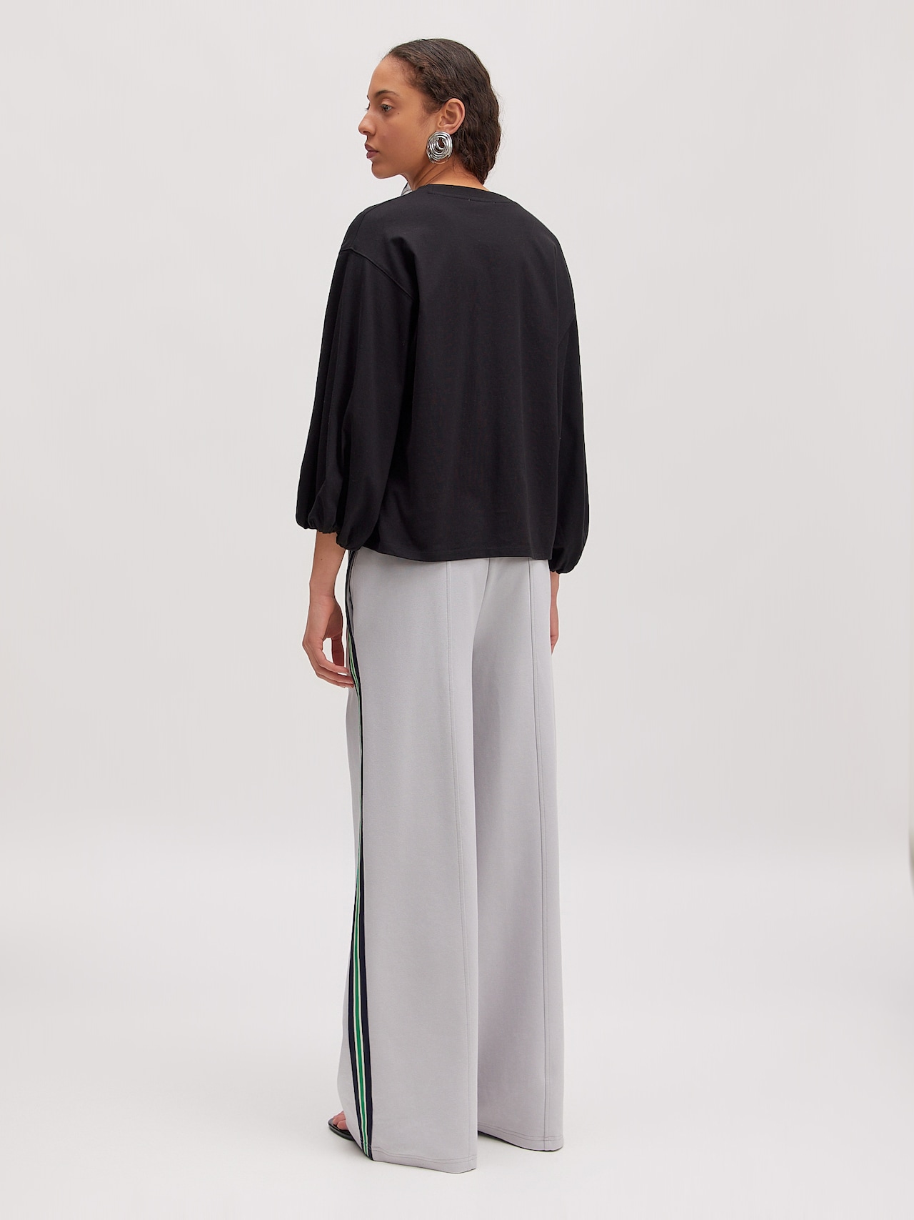 EDITED Shirt 'Invana' Zwart