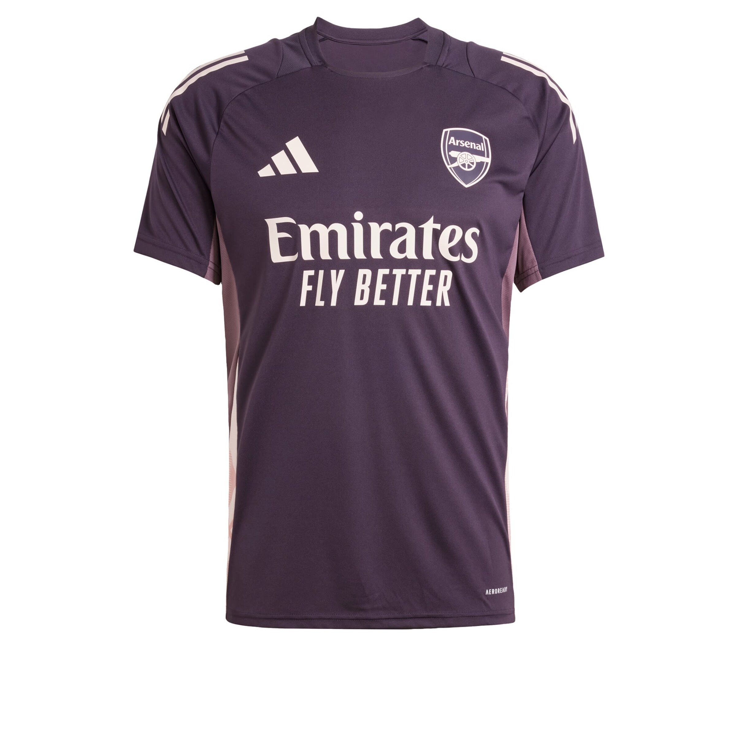 ADIDAS PERFORMANCE Λειτουργικό μπλουζάκι 'Arsenal Tiro 24' σε λιλά: μπροστά