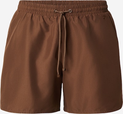 DAN FOX APPAREL Calções de banho 'Faris' em castanho, Vista do artigo