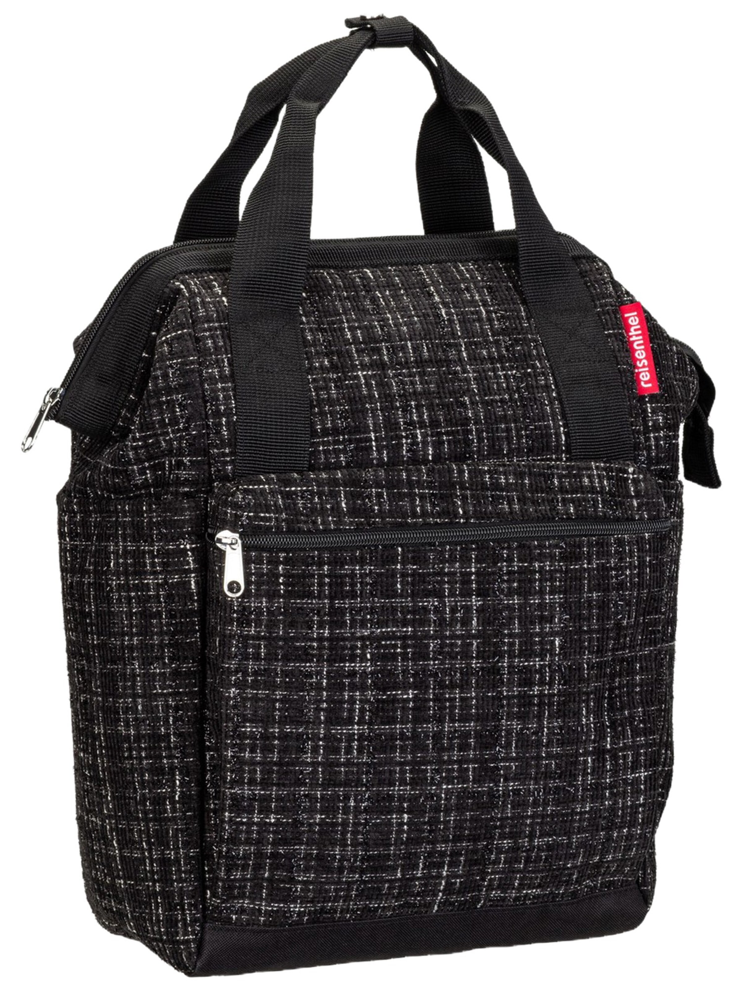 REISENTHEL Backpack in Black: front