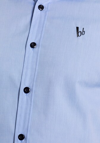 BRUNO BANANI Slim fit Business Shirt in Blue