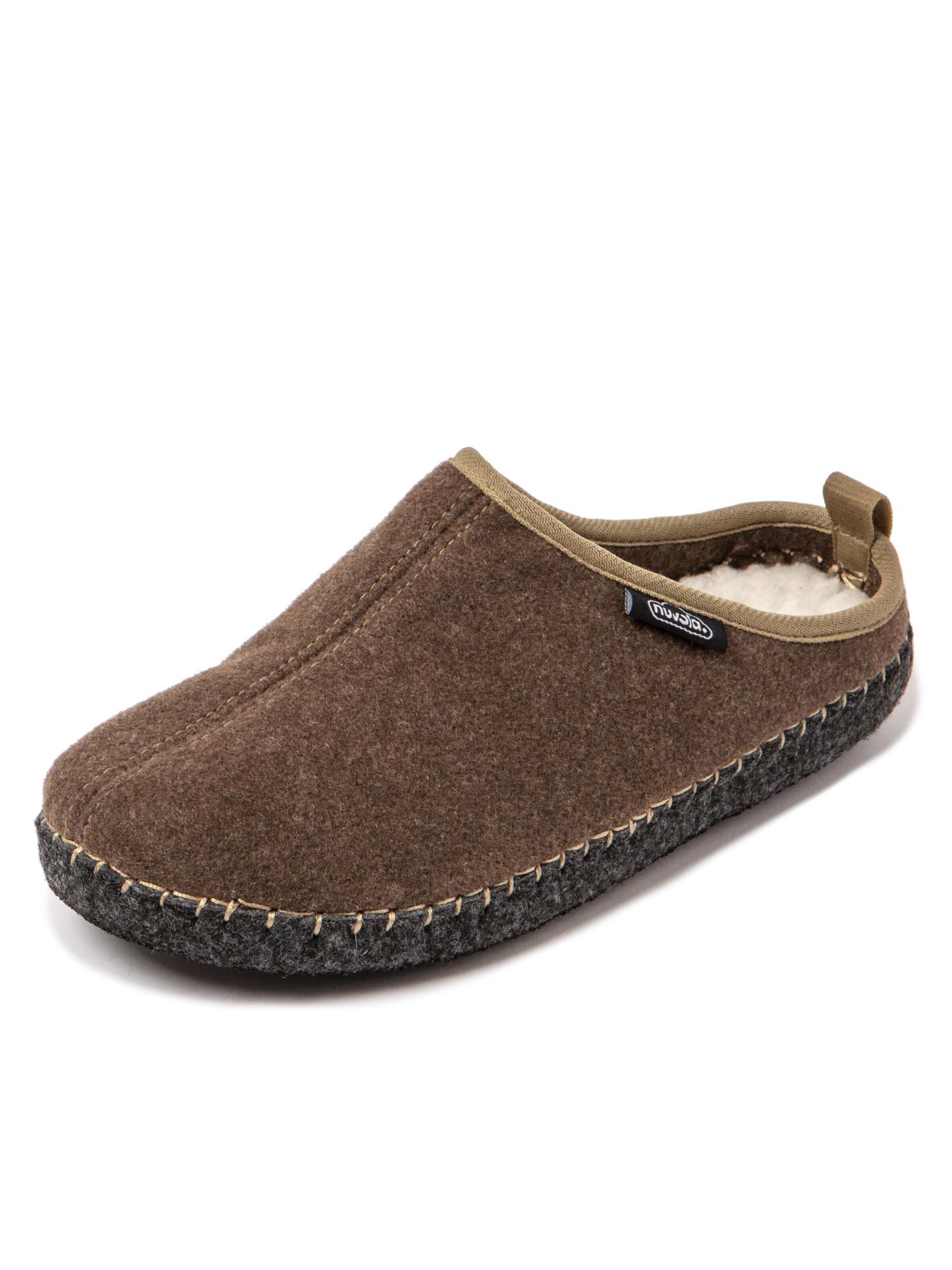 Nuvola. Slipper 'New Rim' in Brown
