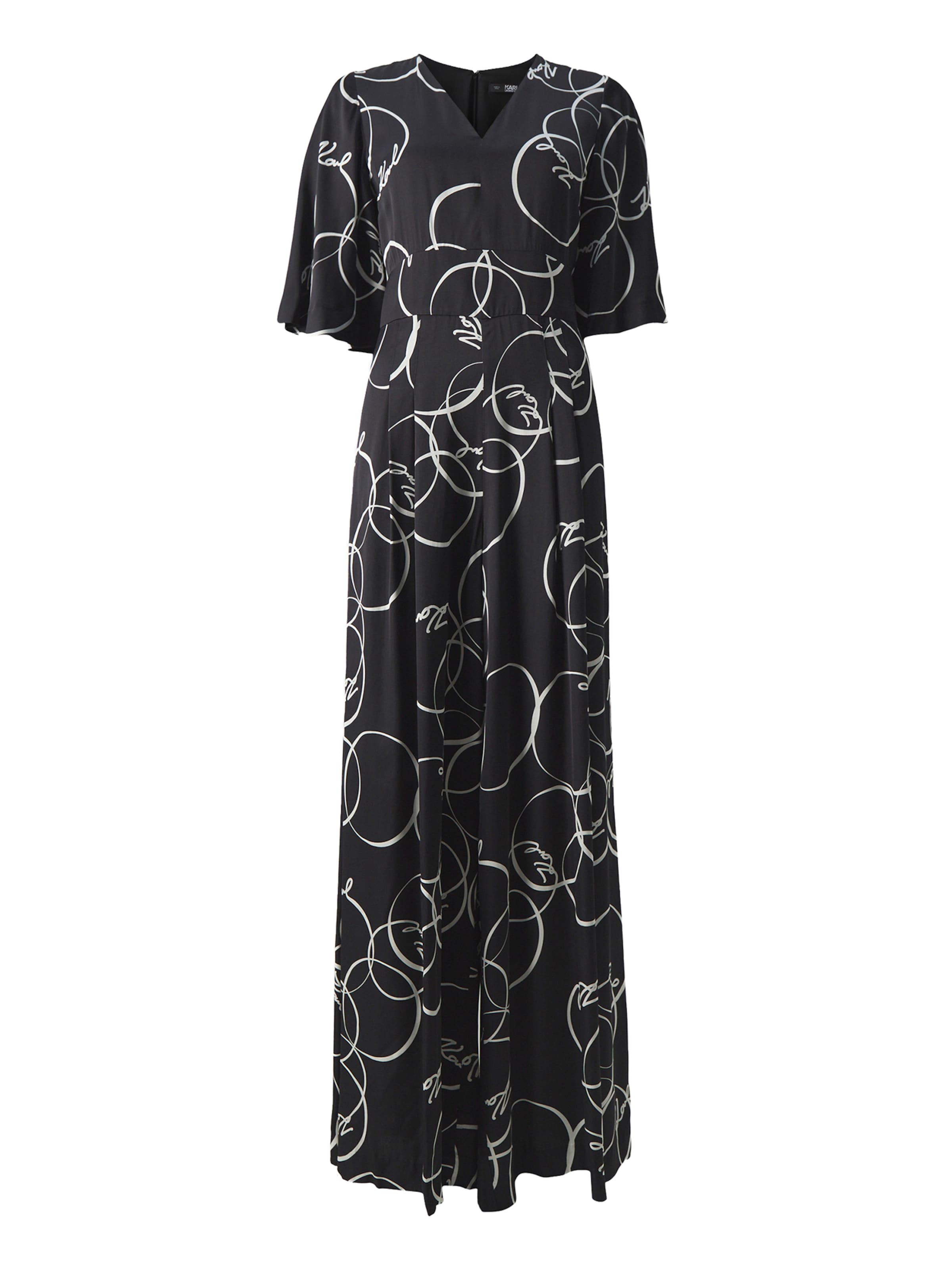 Karl Lagerfeld Sukienka w kolorze czarny: przód