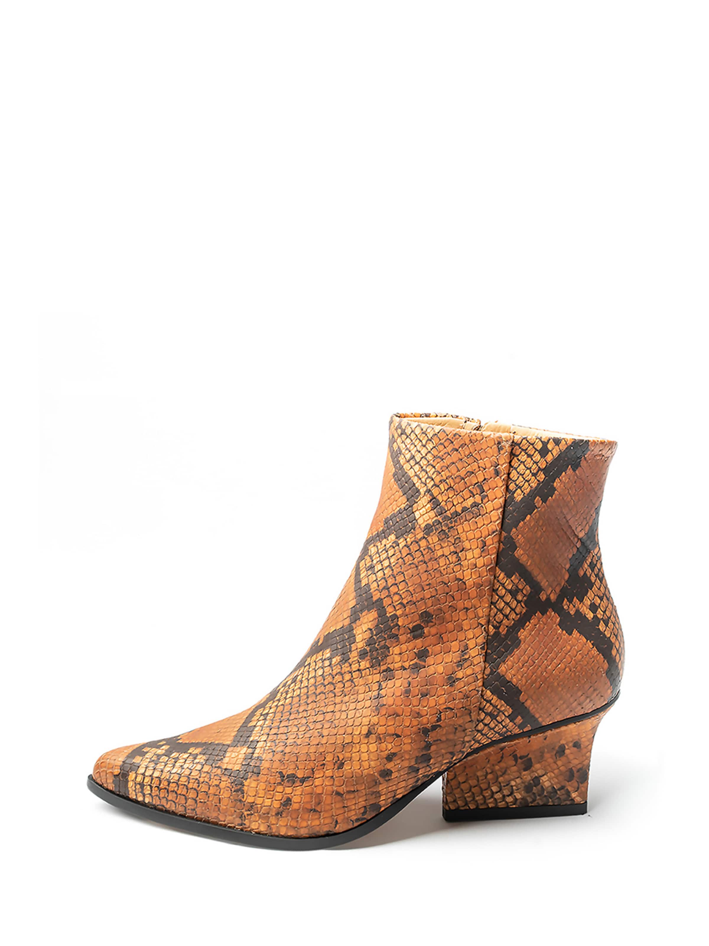 EIJK Ankle boots in Beige: front