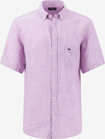 FYNCH-HATTON Regular fit Business Shirt in Purple: front
