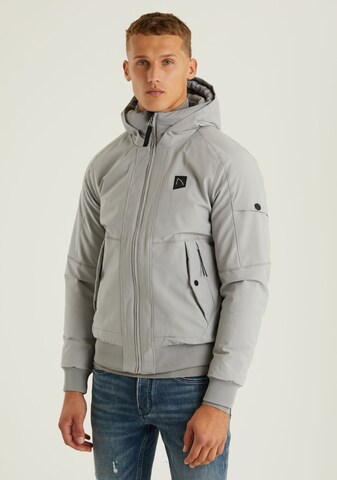 Veste d’hiver CHASIN' en gris : devant