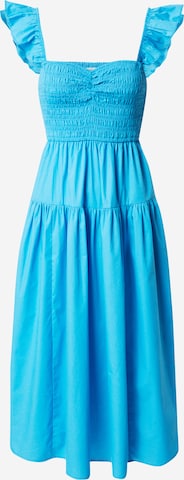 Abercrombie & Fitch Καλοκαιρινό φόρεμα σε μπλε: μπροστά