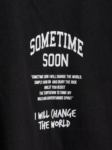 SOMETIME SOON Shirts 'Dimas' i sort