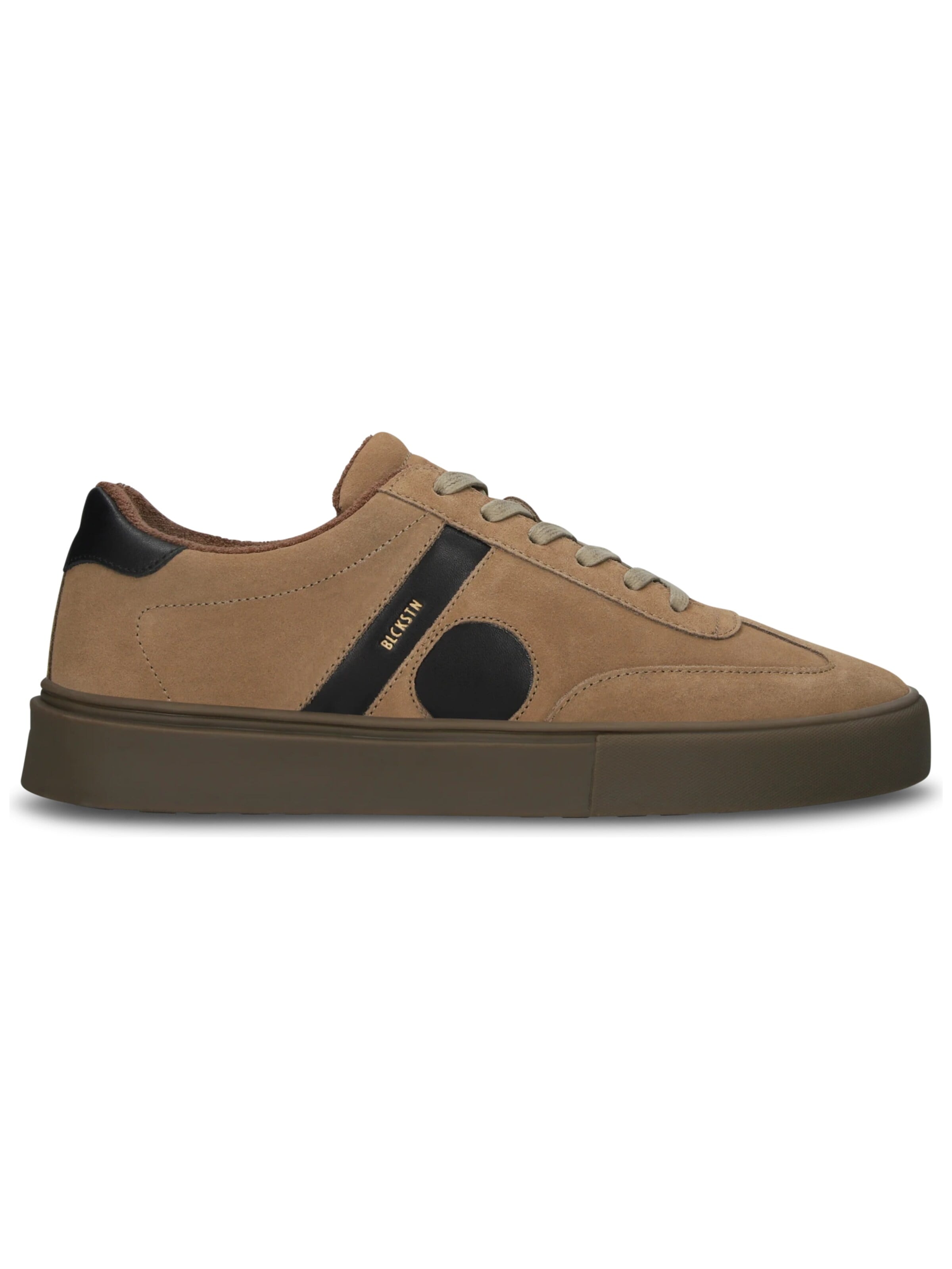 BLACKSTONE - Zapatillas deportivas bajas 'QUARTZ AUDEN' en marrón: frente