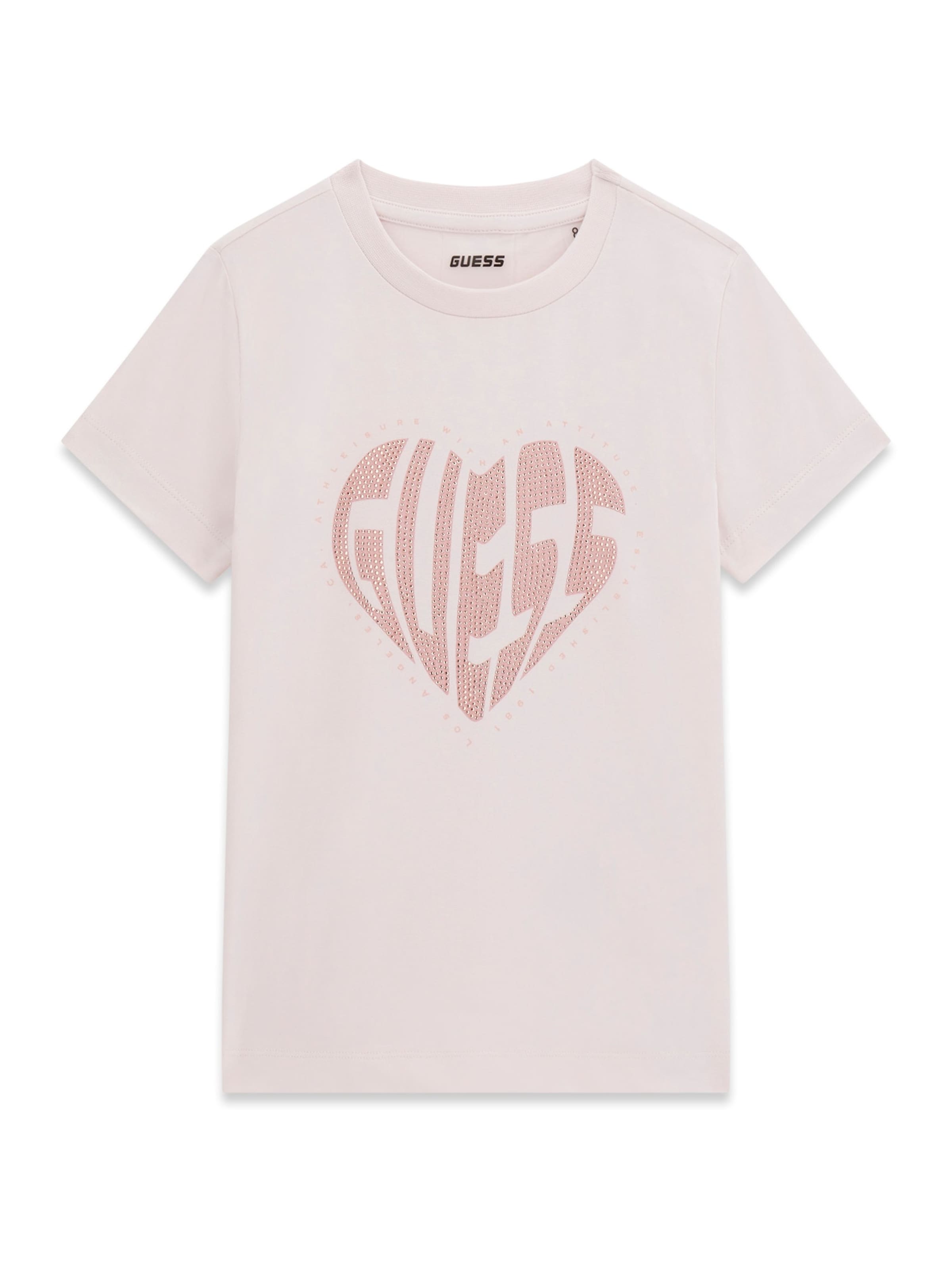 GUESS Póló 'MINIME' - rózsaszín: elől