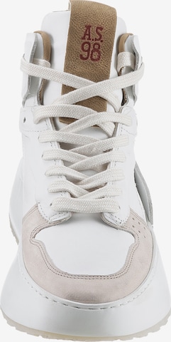 A.S.98 High-Top Sneakers in White