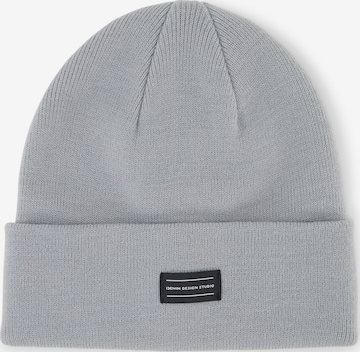 TOM TAILOR DENIM Mütze in Grau: Vorderseite