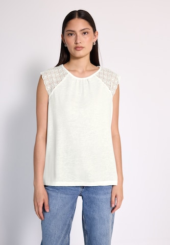 Street One Studio Top in White: front